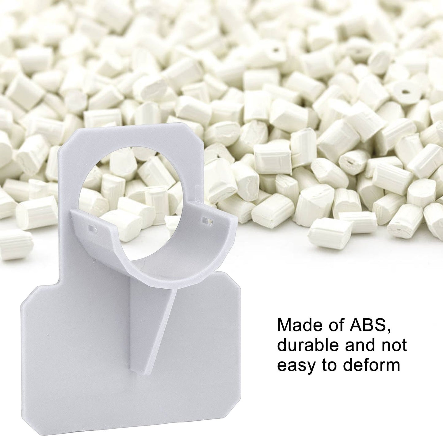 Swimming Pool Pipe Holders Above Ground Pool Hose Support Brackets with Cable Tie and Tape for Hot Tub Gray V1294-YM0523-3111220115712