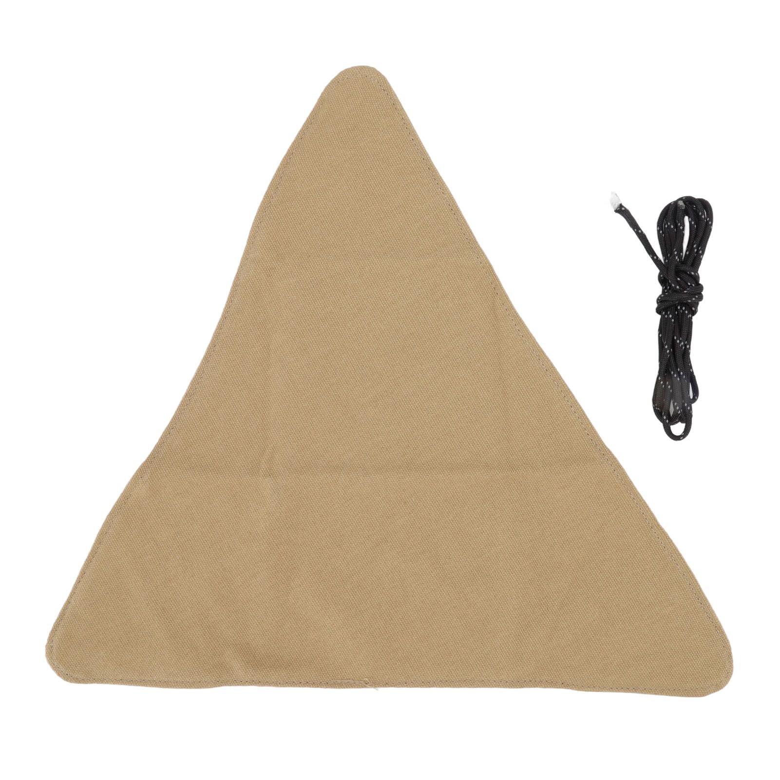 Tripod Stool Cloth Portable Foldable Triangle Stool Cloth Handcraft Anti Scratch Canvas Camping Stool Cloth V1294-YM0523-3111220117312