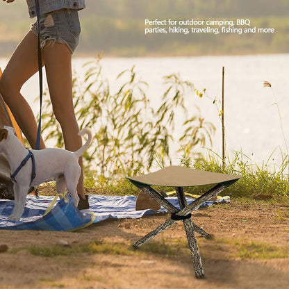 Tripod Stool Cloth Portable Foldable Triangle Stool Cloth Handcraft Anti Scratch Canvas Camping Stool Cloth V1294-YM0523-3111220117312