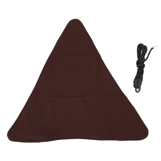 Tripod Stool Cloth Portable Foldable Triangle Stool Cloth Handcraft Anti Scratch Canvas Camping Stool Cloth V1294-YM0523-3111220117314