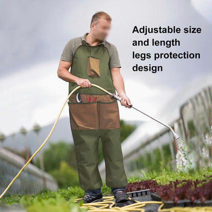 Gardening Apron 600D Oxford Fabric Wear Resistant Durable Adjustable Buckle Work Apron for Garden Yard Farm V1294-YM0523-3111220117511