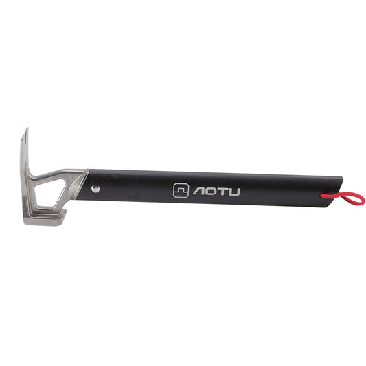 Camping Hammer Stainless Steel Ox Horn Head Aluminum Handle Large Resistance Tent Stake Hammer for Camping V1294-YM0523-3111220121512