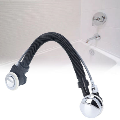 Bathtub Overflow Drainer Concealed Flexible SPA Bathtub Overflow Drain Pipe for Kitchen Bathroom V1294-YM0523-3111220121711
