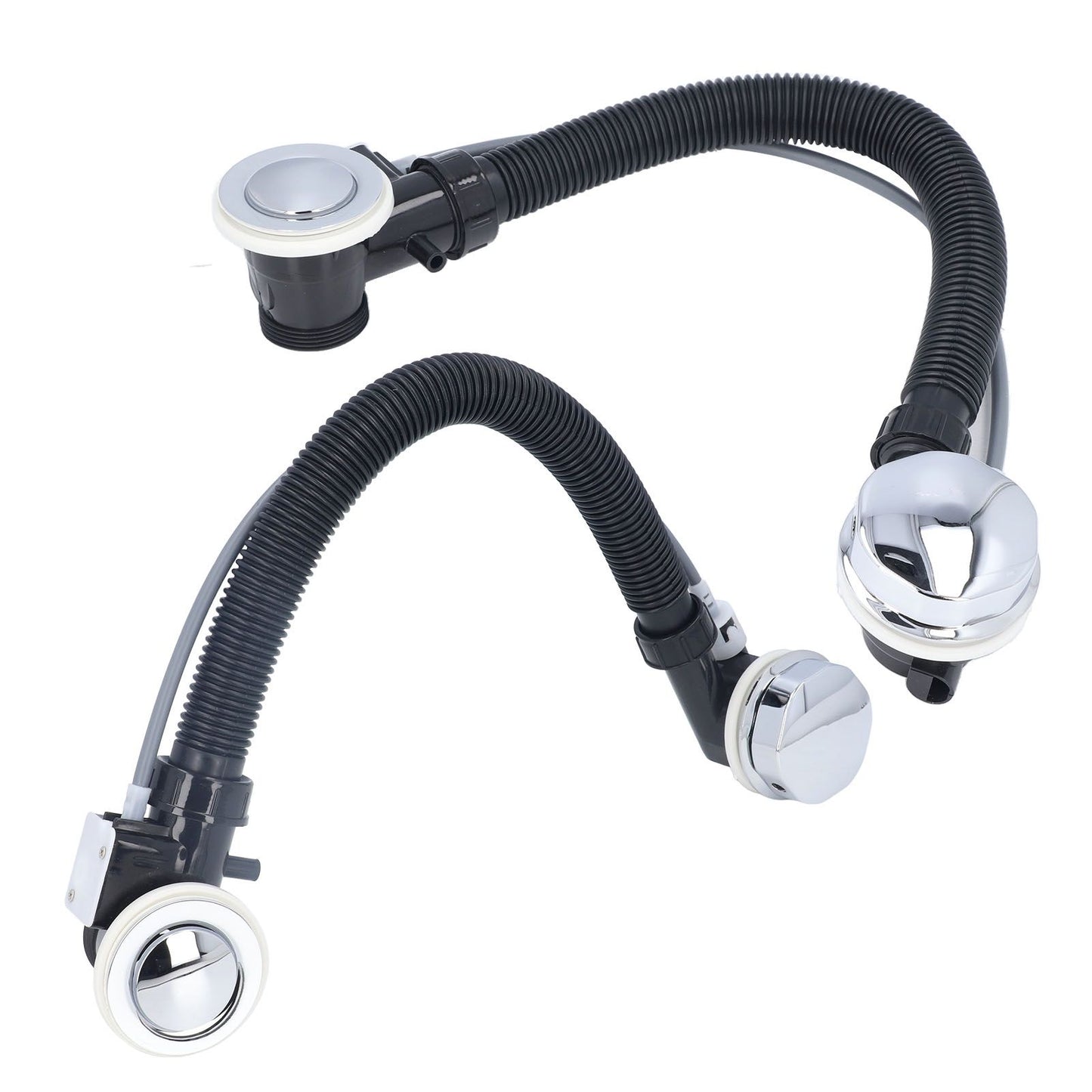 Bathtub Overflow Drainer Concealed Flexible SPA Bathtub Overflow Drain Pipe for Kitchen Bathroom V1294-YM0523-3111220121711