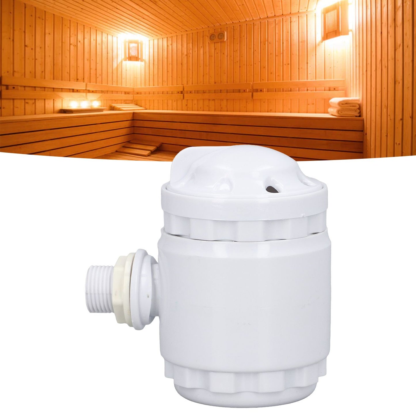 Steam Outlet G1/2 Male Thread Steam Generator Nozzle for Sauna Room SPA Room with Aromatherapy Function V1294-YM0523-3111220122511