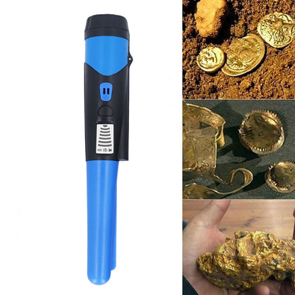 Metal Detector High Sensitivity Metal Detecting Tool with LCD Display and Flashlight Function Blue V1294-YM0523-3111220122711