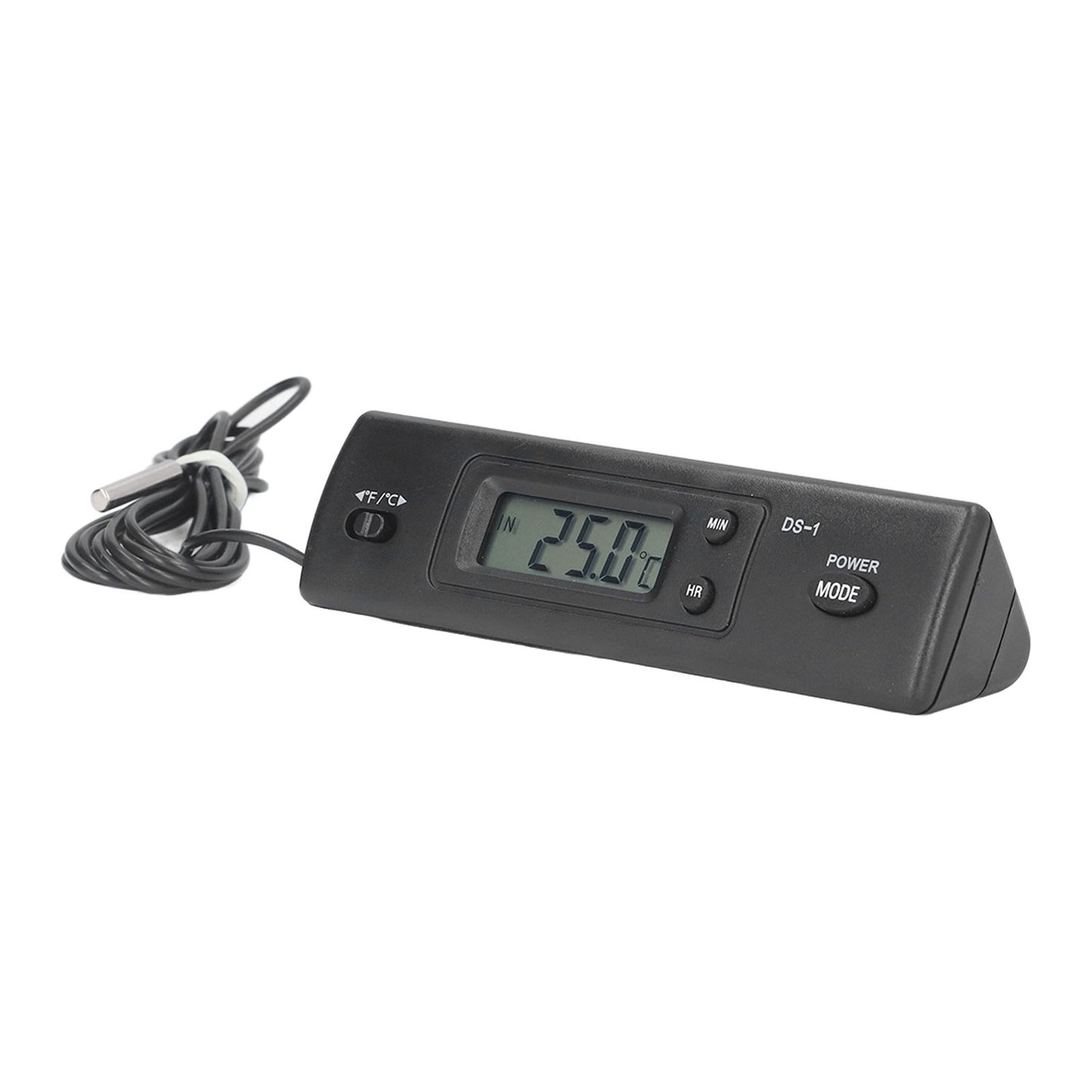 Digital Thermometer Temperature Gauge Thermometer with Waterproof Probe for Vehicle Fish Tank Refrigerator V1294-YM0523-3111220123211