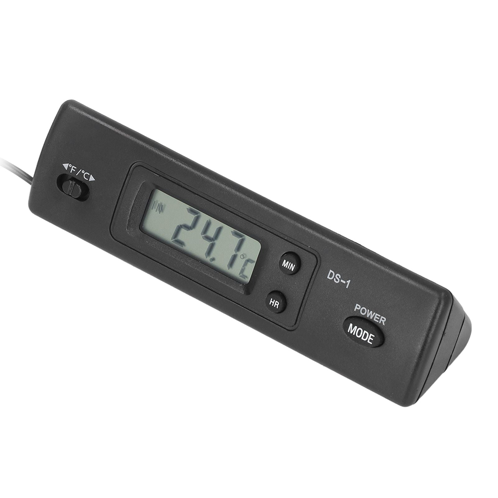 Digital Thermometer Temperature Gauge Thermometer with Waterproof Probe for Vehicle Fish Tank Refrigerator V1294-YM0523-3111220123211