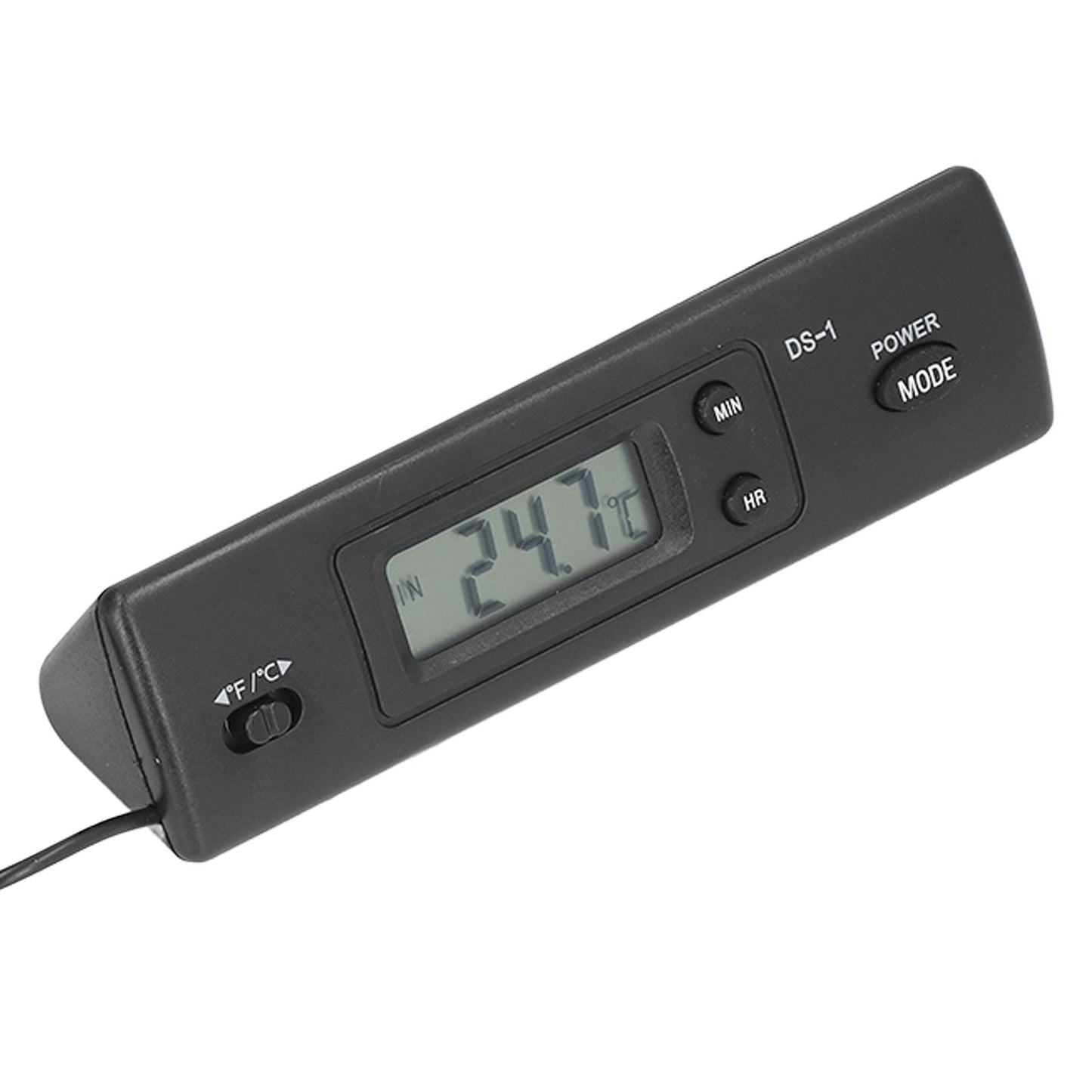 Digital Thermometer Temperature Gauge Thermometer with Waterproof Probe for Vehicle Fish Tank Refrigerator V1294-YM0523-3111220123211