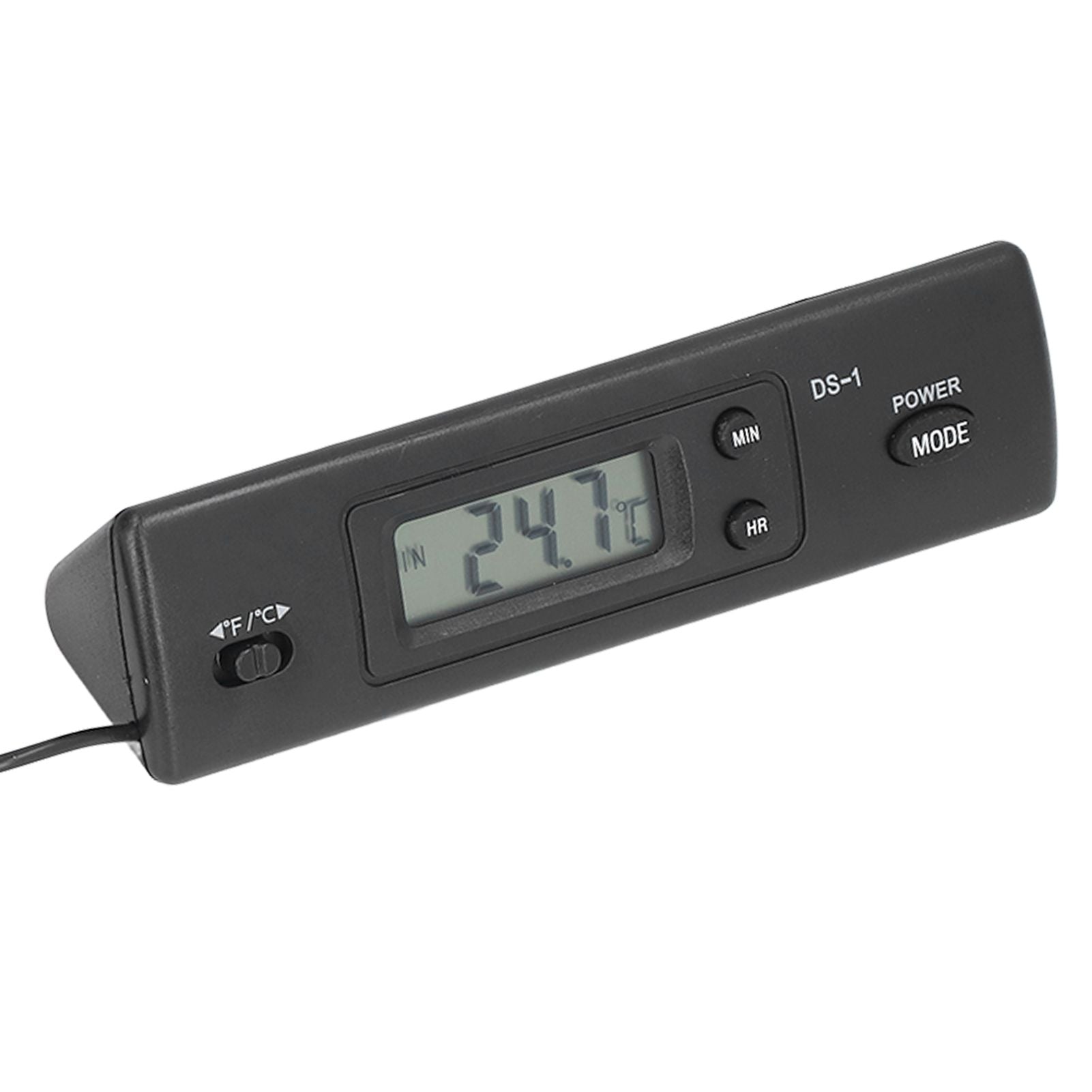 Digital Thermometer Temperature Gauge Thermometer with Waterproof Probe for Vehicle Fish Tank Refrigerator V1294-YM0523-3111220123211