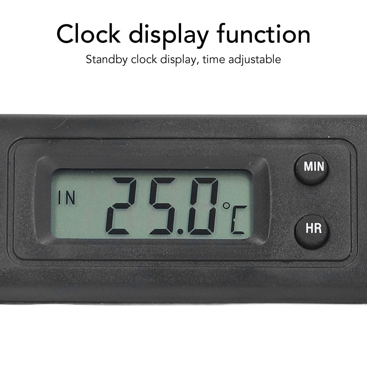 Digital Thermometer Temperature Gauge Thermometer with Waterproof Probe for Vehicle Fish Tank Refrigerator V1294-YM0523-3111220123211