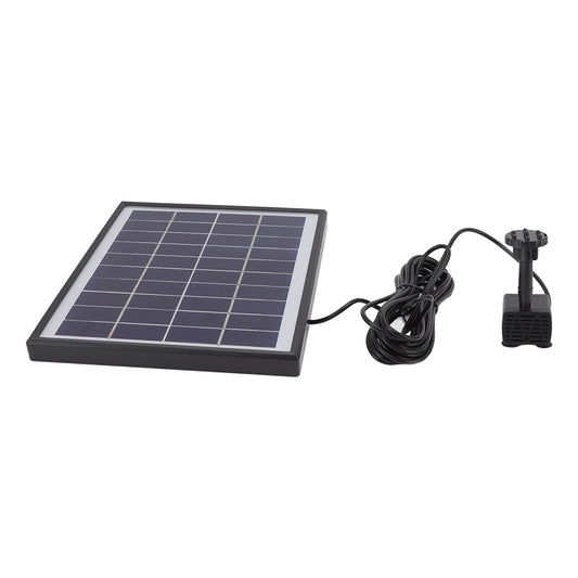 Solar Fountain Pump 5.0W Prevent Clogging Portable Easy to Clean Solar Water Pump Floating Fountain for V1294-YM0523-3111220123311