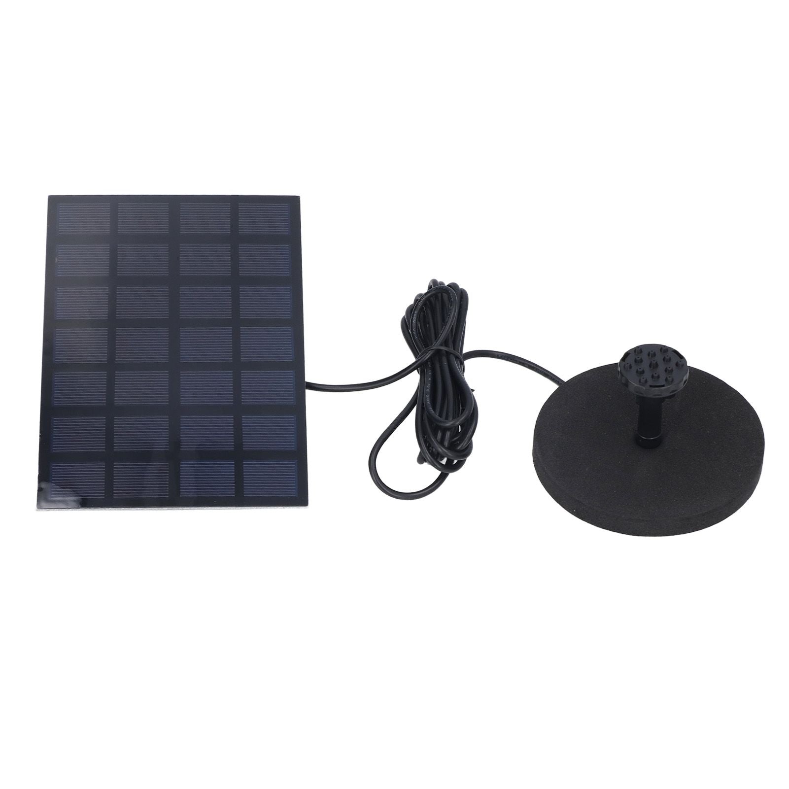 Solar Fountain Multifunctional Solar Powered Floating Fountain for Birdbath Pond Pool Fish Tank 7V 2.5W V1294-YM0523-3111220123511