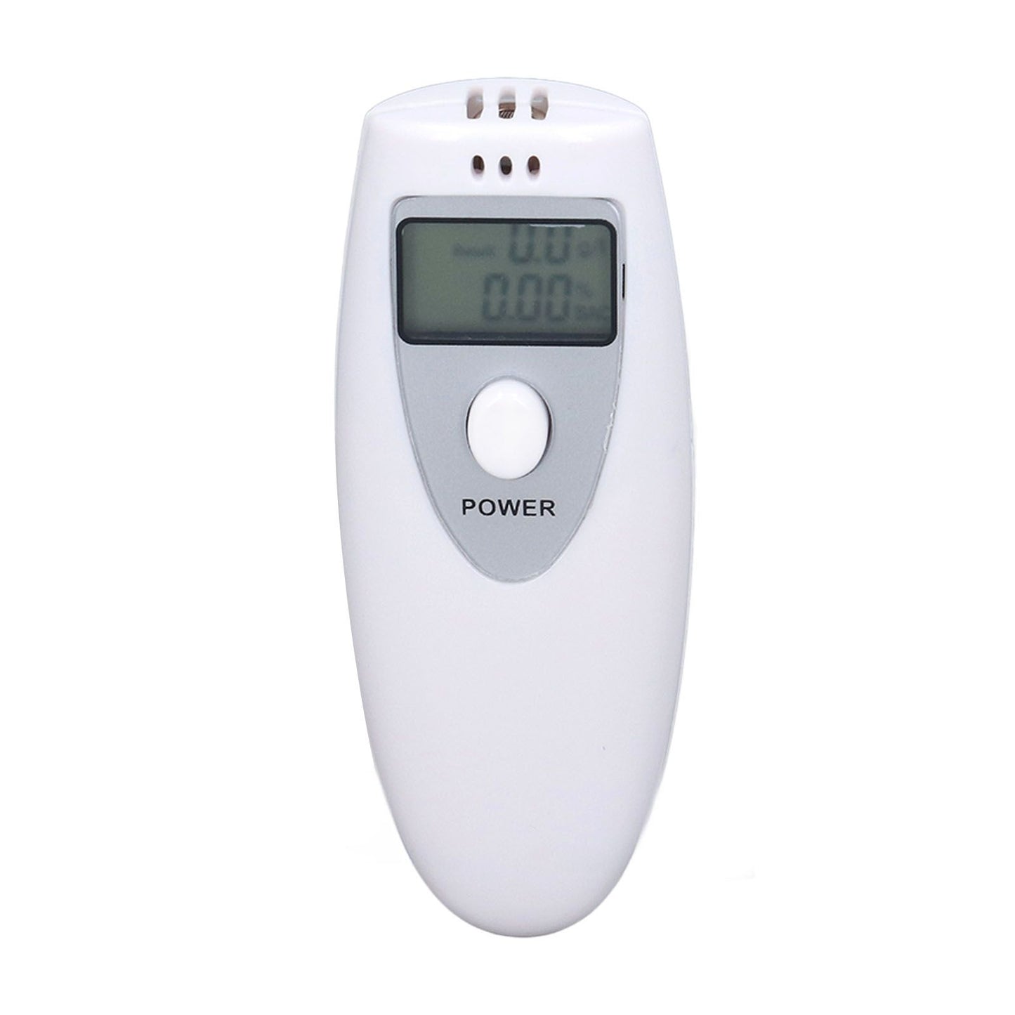Portable Alcohol Tester Accurate Breath Alcohol Tester ABS Alcoholic Tester White V1294-YM0523-3111220123611
