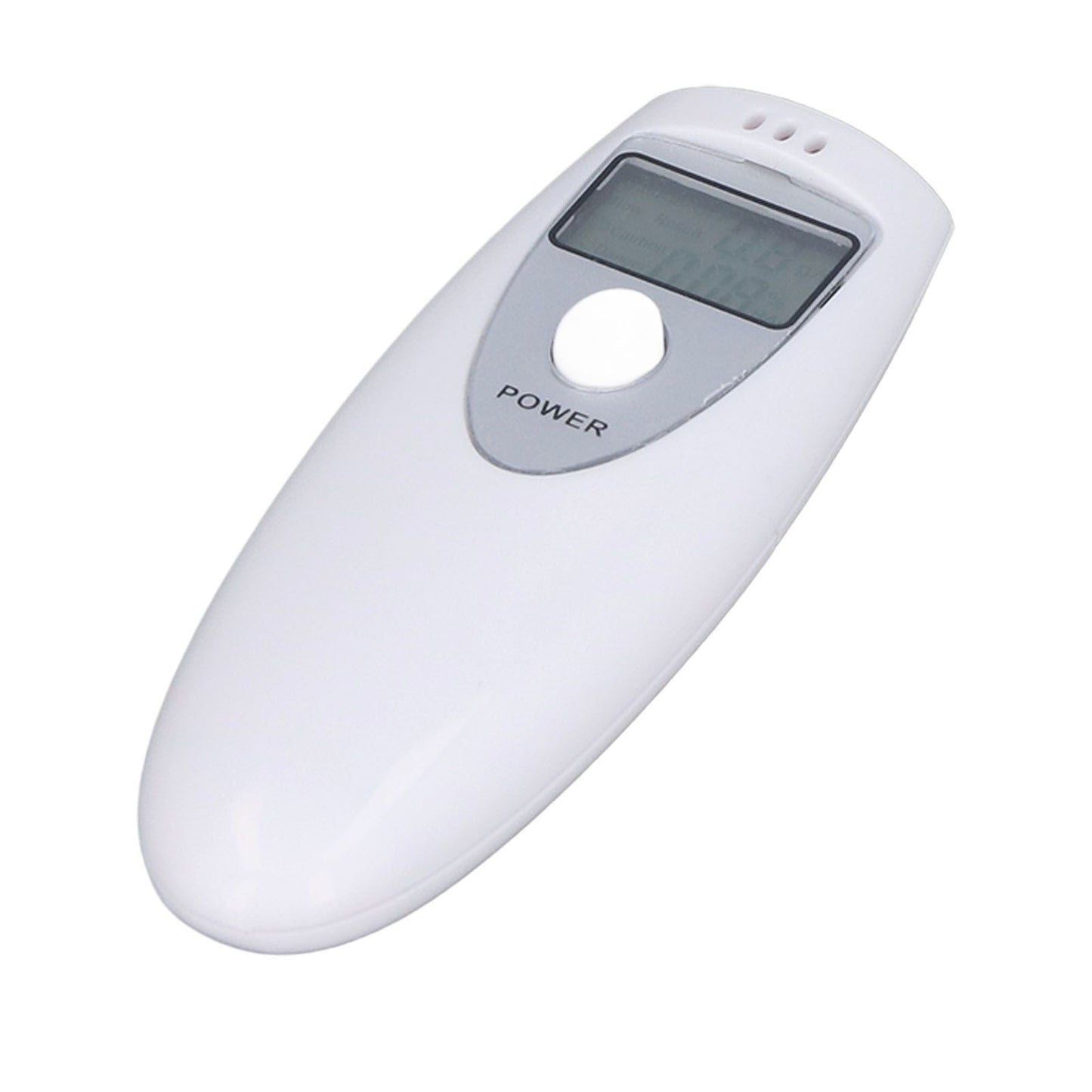 Portable Alcohol Tester Accurate Breath Alcohol Tester ABS Alcoholic Tester White V1294-YM0523-3111220123611