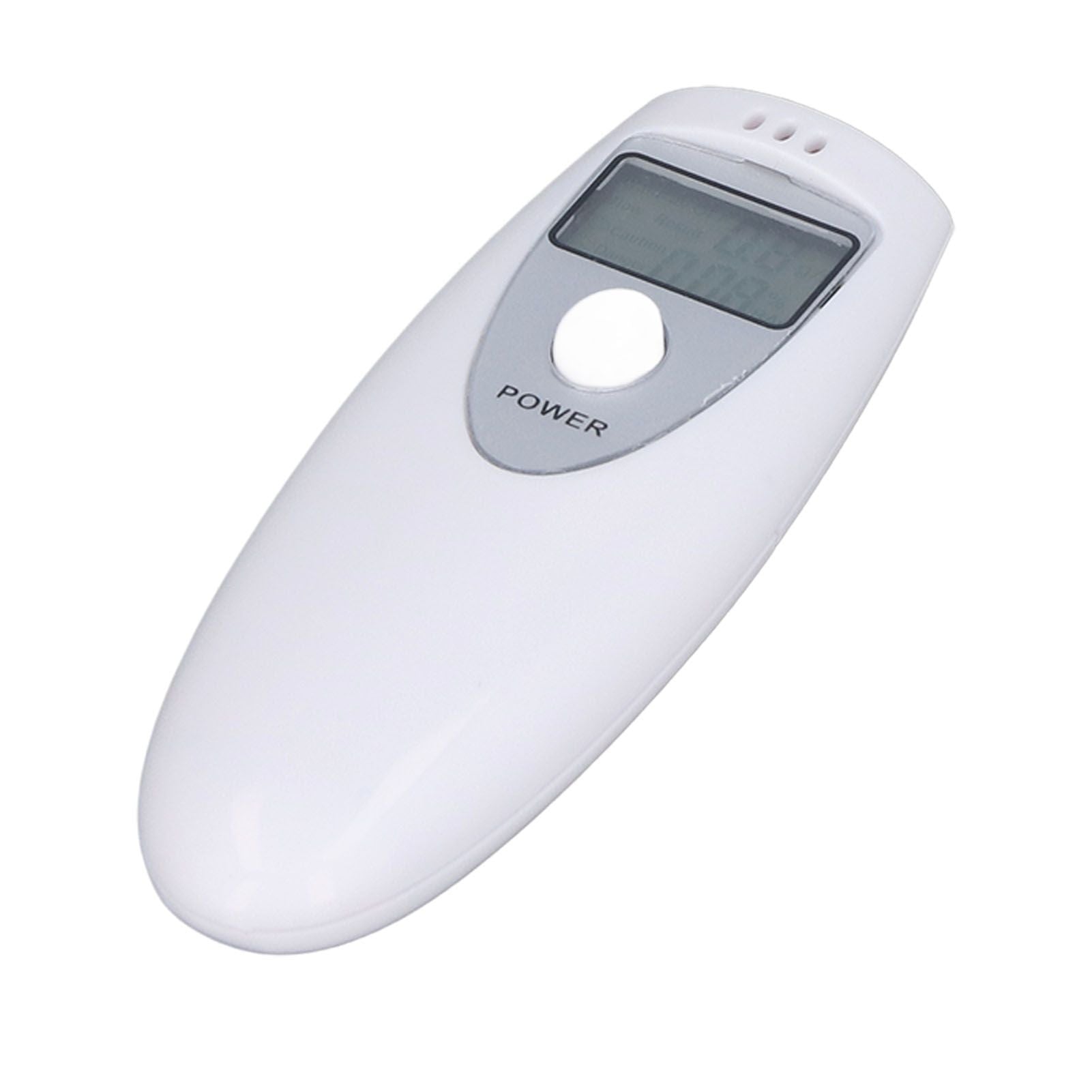 Portable Alcohol Tester Accurate Breath Alcohol Tester ABS Alcoholic Tester White V1294-YM0523-3111220123611