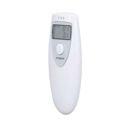 Portable Alcohol Tester Accurate Breath Alcohol Tester ABS Alcoholic Tester White V1294-YM0523-3111220123611