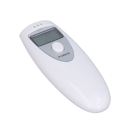 Portable Alcohol Tester Accurate Breath Alcohol Tester ABS Alcoholic Tester White V1294-YM0523-3111220123611