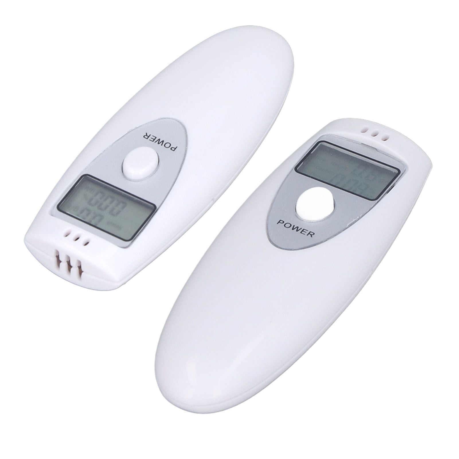 Portable Alcohol Tester Accurate Breath Alcohol Tester ABS Alcoholic Tester White V1294-YM0523-3111220123611
