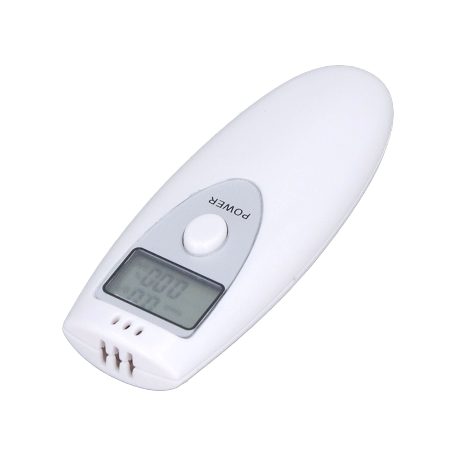 Portable Alcohol Tester Accurate Breath Alcohol Tester ABS Alcoholic Tester White V1294-YM0523-3111220123611