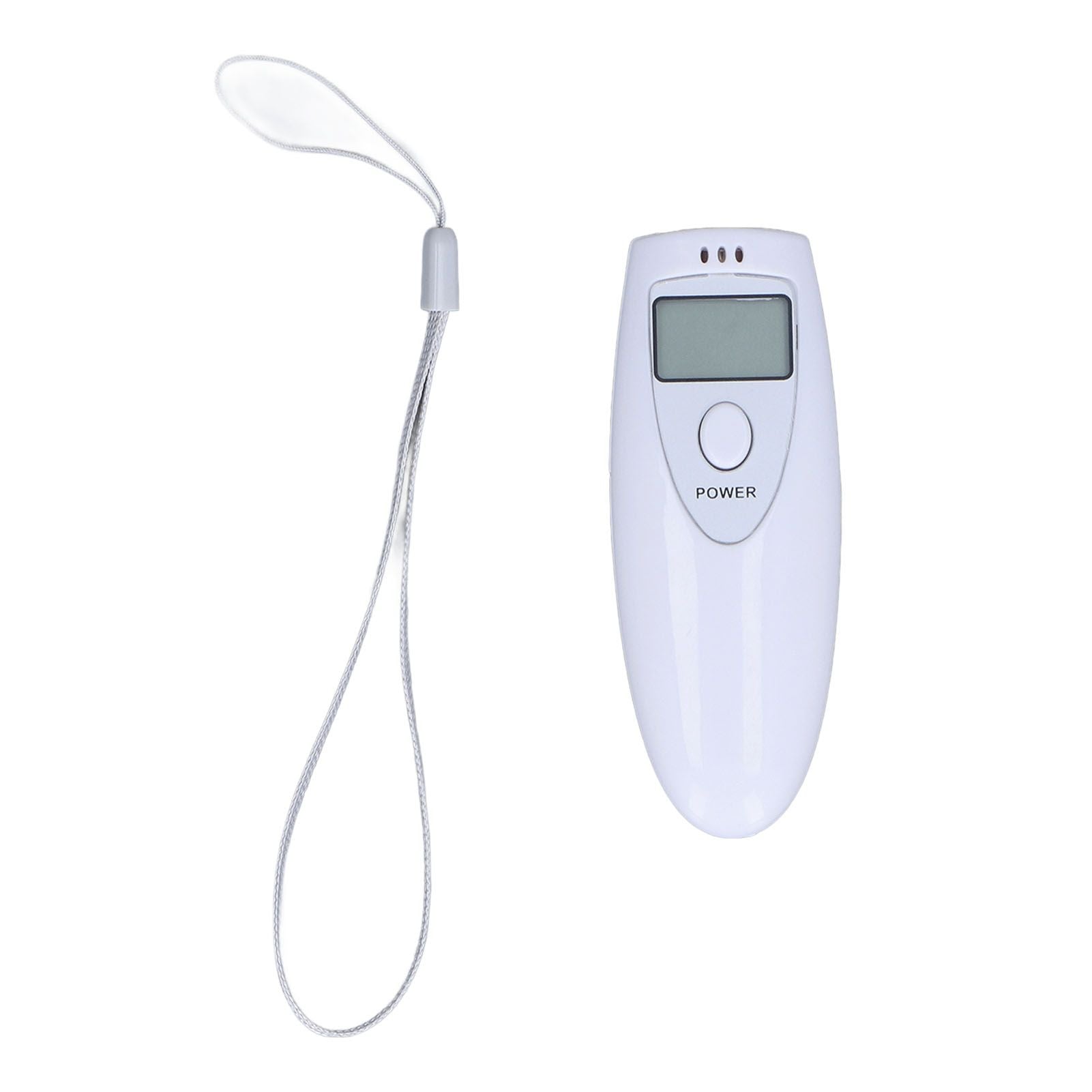 Portable Alcohol Tester Accurate Breath Alcohol Tester ABS Alcoholic Tester White V1294-YM0523-3111220123611