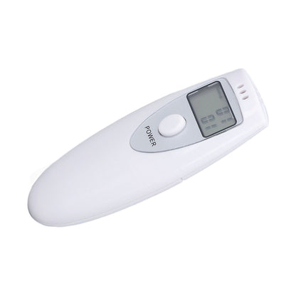 Portable Alcohol Tester Accurate Breath Alcohol Tester ABS Alcoholic Tester White V1294-YM0523-3111220123611