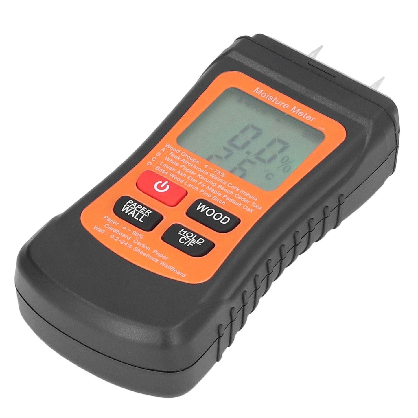 Moisture Meter Wood Moisture Detector Intelligent Temperature Humidity Measuring Digital Pin Type Instrument V1294-YM0523-3111220123911