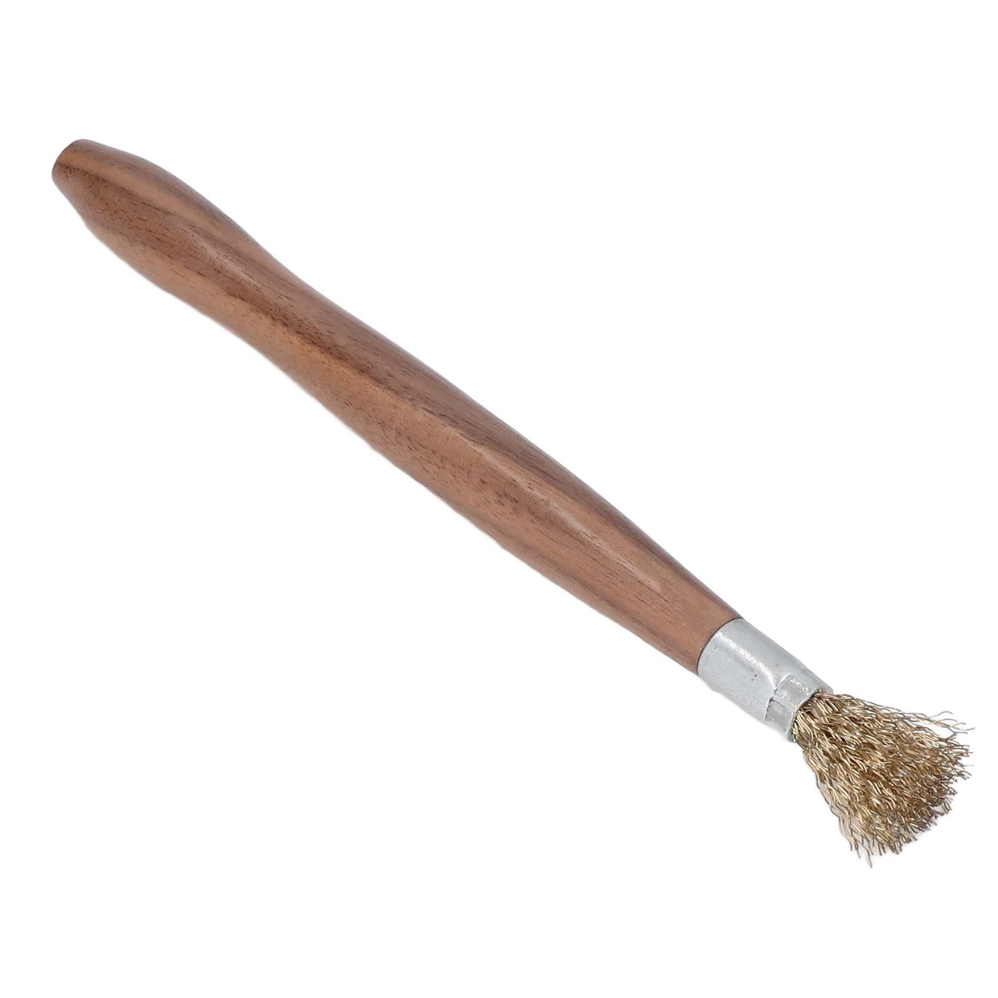 Steel Wire Brush Wearable Rust Proof Wood Handle Professional Bonsai Cleaning Tool for Potted Plants V1294-YM0523-3111220124111