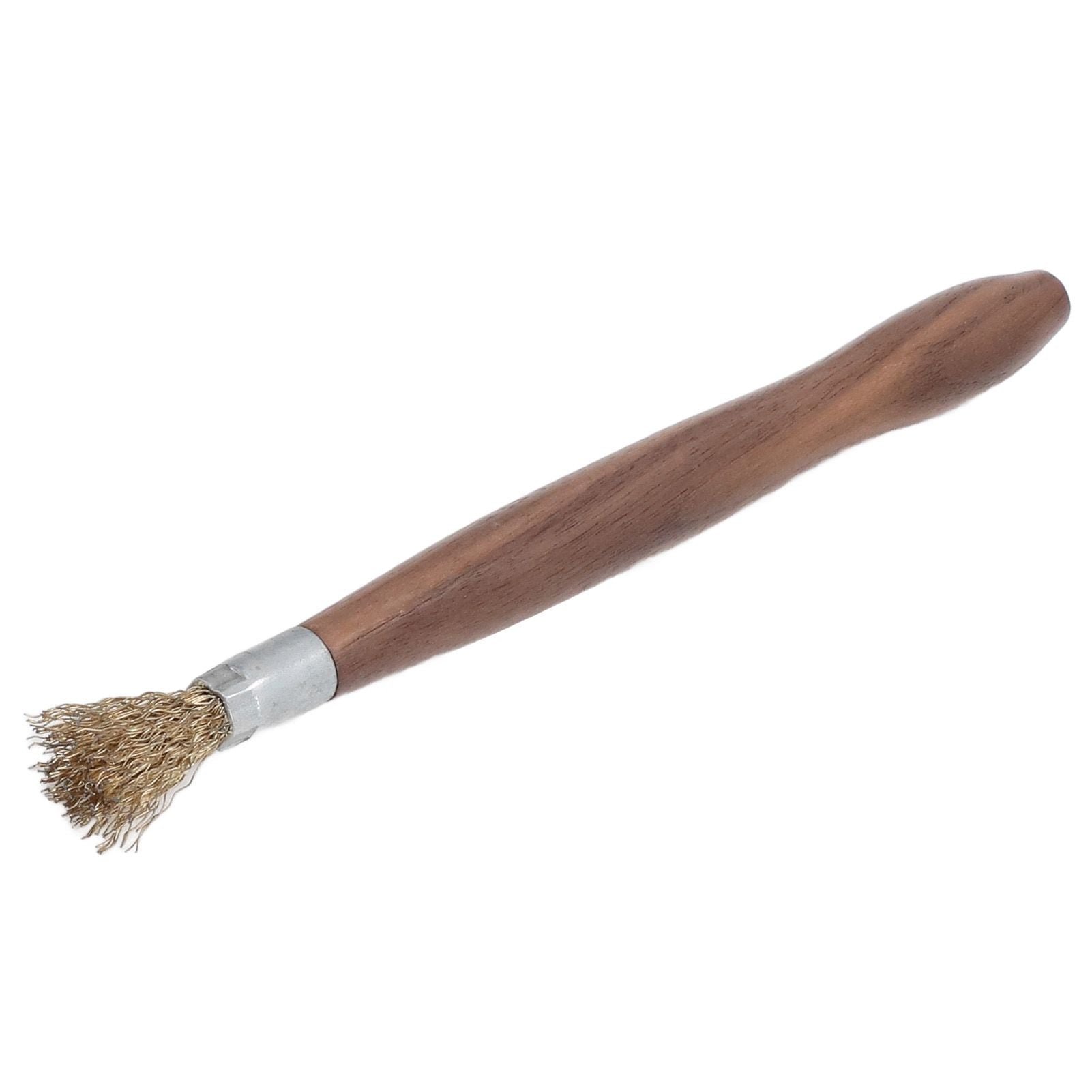Steel Wire Brush Wearable Rust Proof Wood Handle Professional Bonsai Cleaning Tool for Potted Plants V1294-YM0523-3111220124111