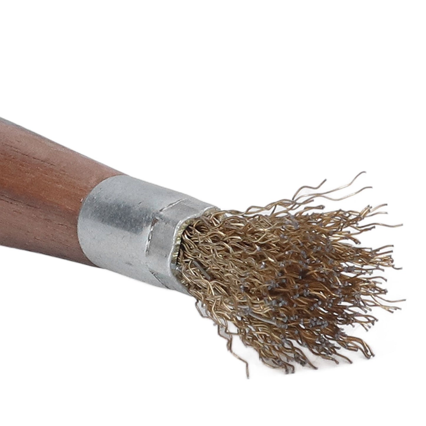 Steel Wire Brush Wearable Rust Proof Wood Handle Professional Bonsai Cleaning Tool for Potted Plants V1294-YM0523-3111220124111
