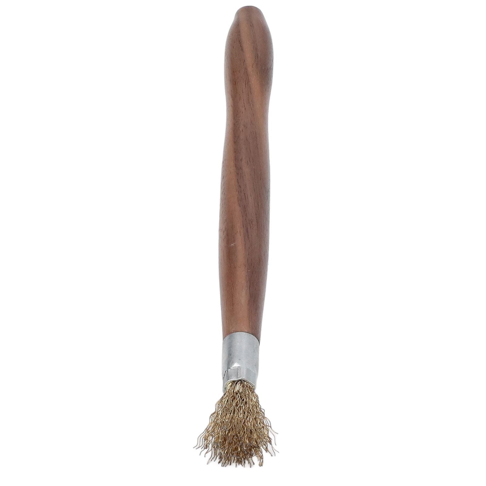 Steel Wire Brush Wearable Rust Proof Wood Handle Professional Bonsai Cleaning Tool for Potted Plants V1294-YM0523-3111220124111