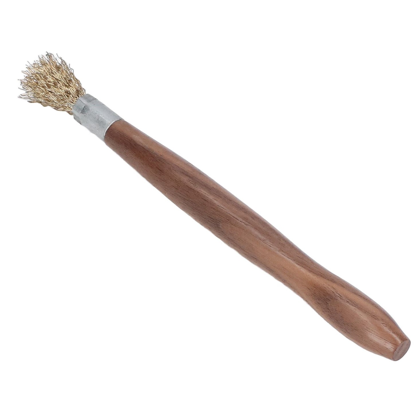 Steel Wire Brush Wearable Rust Proof Wood Handle Professional Bonsai Cleaning Tool for Potted Plants V1294-YM0523-3111220124111