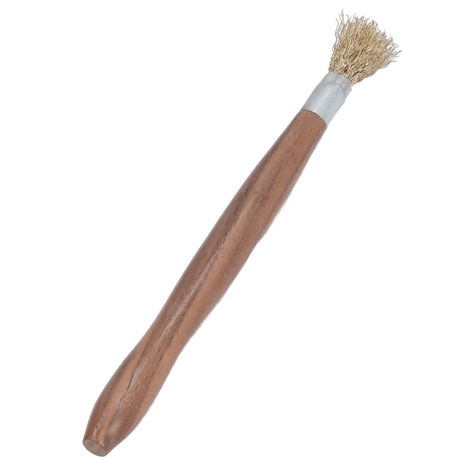 Steel Wire Brush Wearable Rust Proof Wood Handle Professional Bonsai Cleaning Tool for Potted Plants V1294-YM0523-3111220124111