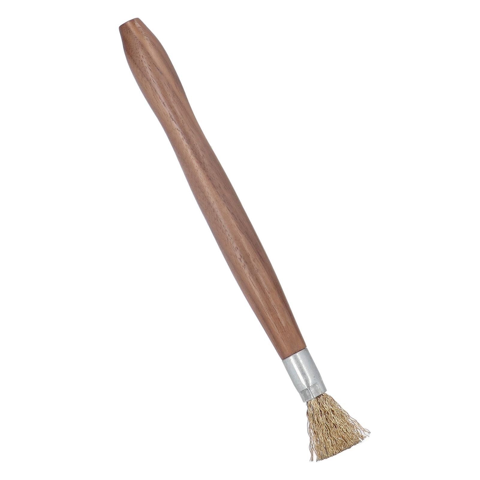 Steel Wire Brush Wearable Rust Proof Wood Handle Professional Bonsai Cleaning Tool for Potted Plants V1294-YM0523-3111220124111