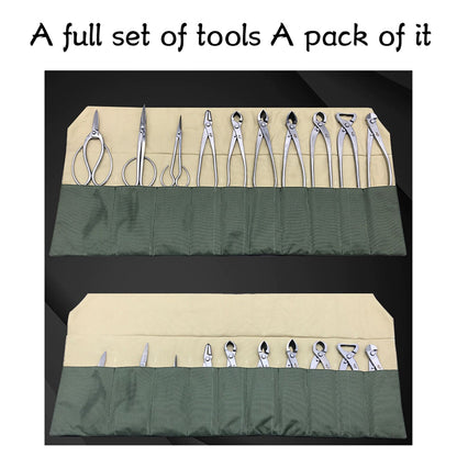 Bonsai Tool Bag Waterproof Canvas Multifunction Durable Compact Bonsai Tool Storage Bag V1294-YM0523-3111220124211