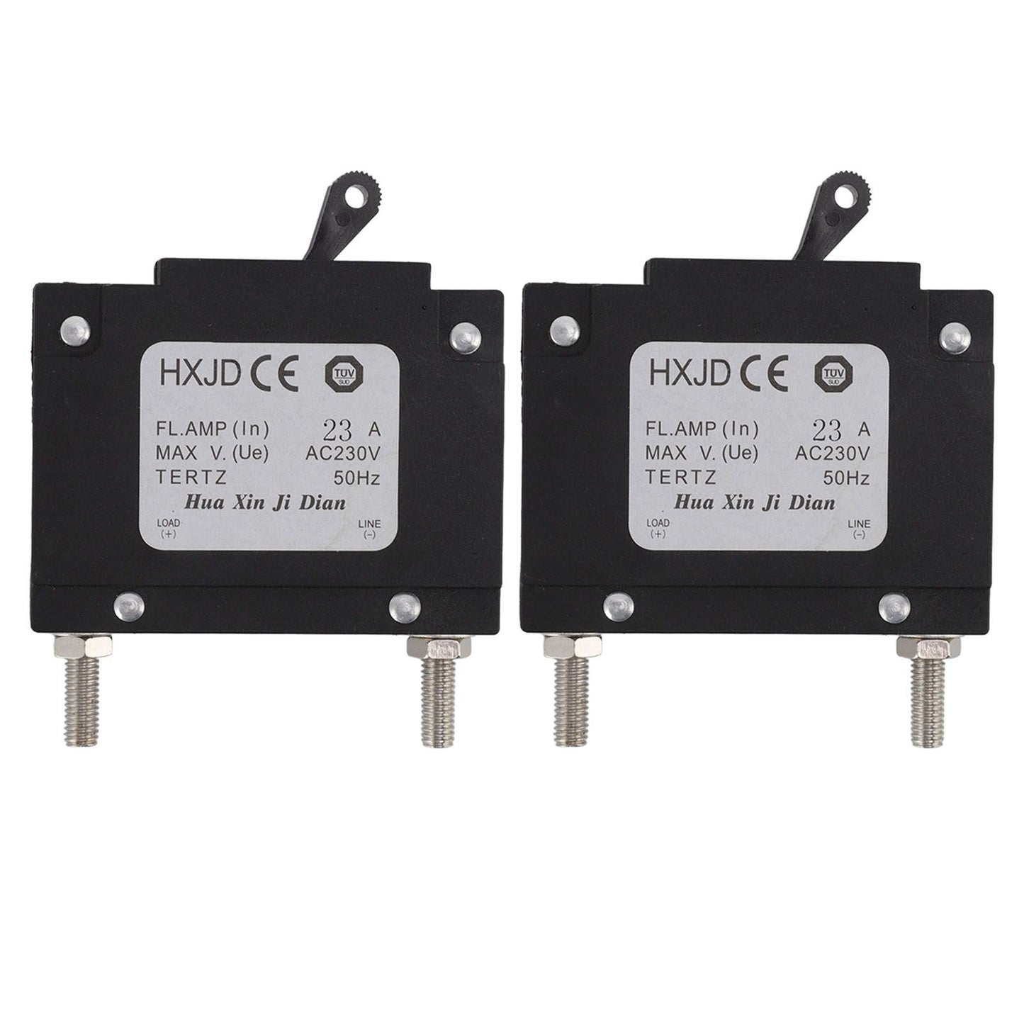 2pcs 23A Circuit Breaker Safety Professional Petrol Generators Circuit Breaker with Switch for Petrol V1294-YM0523-3111220125411