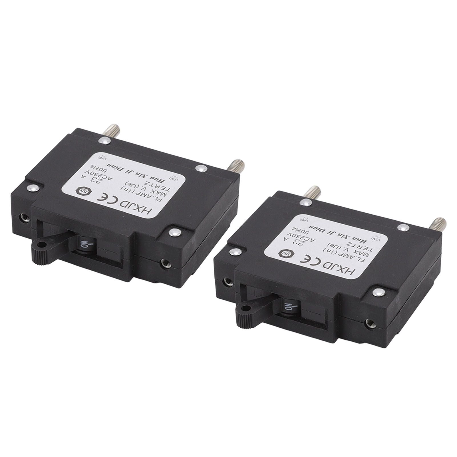 2pcs 23A Circuit Breaker Safety Professional Petrol Generators Circuit Breaker with Switch for Petrol V1294-YM0523-3111220125411