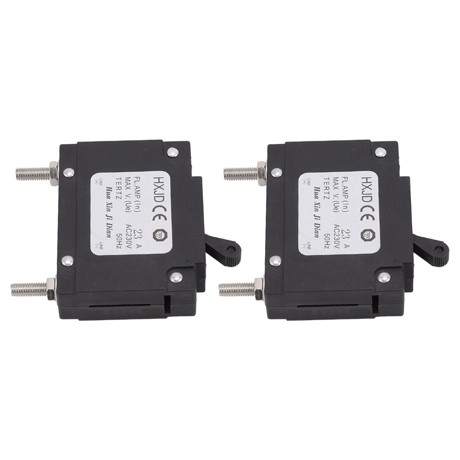 2pcs 23A Circuit Breaker Safety Professional Petrol Generators Circuit Breaker with Switch for Petrol V1294-YM0523-3111220125411