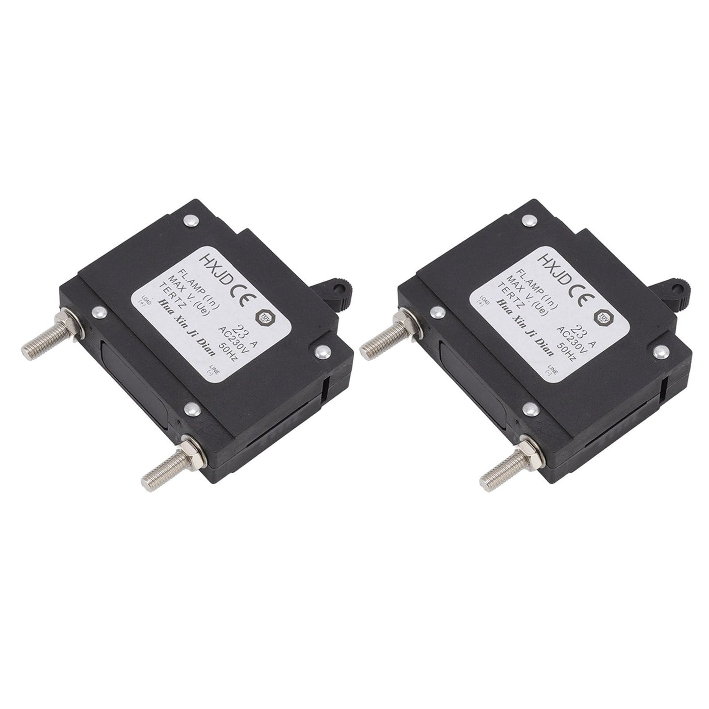 2pcs 23A Circuit Breaker Safety Professional Petrol Generators Circuit Breaker with Switch for Petrol V1294-YM0523-3111220125411
