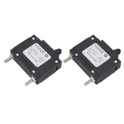 2pcs 23A Circuit Breaker Safety Professional Petrol Generators Circuit Breaker with Switch for Petrol V1294-YM0523-3111220125411