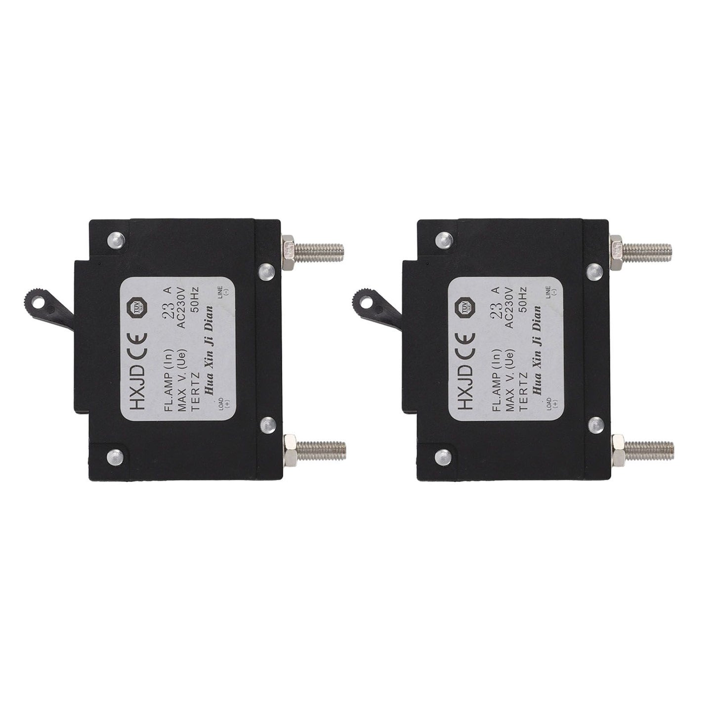 2pcs 23A Circuit Breaker Safety Professional Petrol Generators Circuit Breaker with Switch for Petrol V1294-YM0523-3111220125411