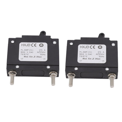 2pcs 23A Circuit Breaker Safety Professional Petrol Generators Circuit Breaker with Switch for Petrol V1294-YM0523-3111220125411