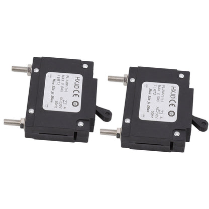 2pcs 23A Circuit Breaker Safety Professional Petrol Generators Circuit Breaker with Switch for Petrol V1294-YM0523-3111220125411