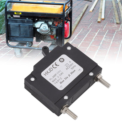 2pcs 23A Circuit Breaker Safety Professional Petrol Generators Circuit Breaker with Switch for Petrol V1294-YM0523-3111220125411