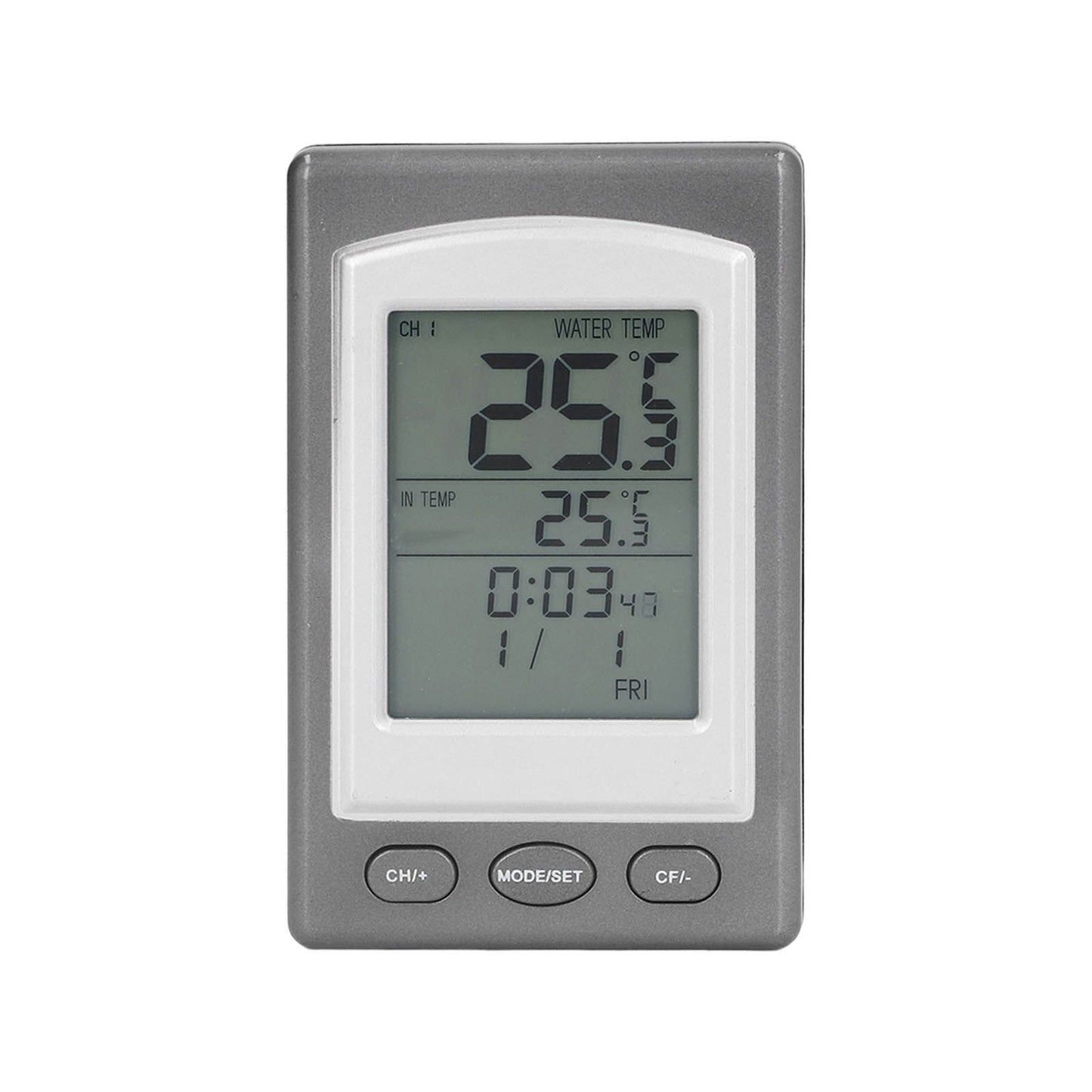 Wireless Swimming Pool Thermometer Solar Powered Floating Water Thermometer with LCD Display V1294-YM0523-3111220126711