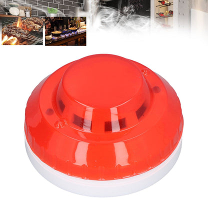 Smoke Detector Photoelectric Prevent Interference Small Wired Fire Alarm for Home Hotel Factory DC 12-24V V1294-YM0523-3111220128011