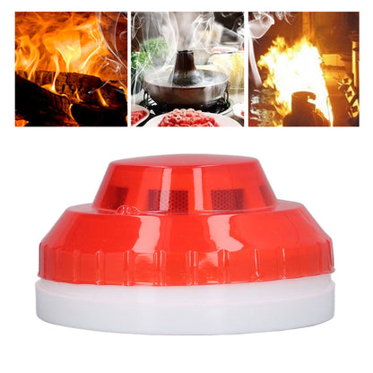 Smoke Detector Photoelectric Prevent Interference Small Wired Fire Alarm for Home Hotel Factory DC 12-24V V1294-YM0523-3111220128011