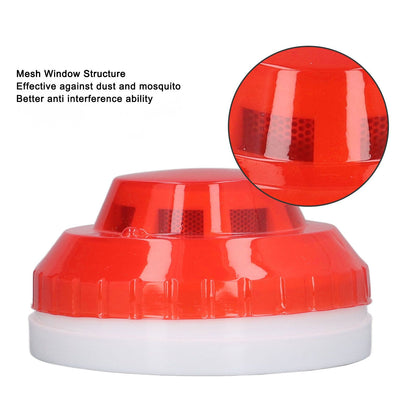 Smoke Detector Photoelectric Prevent Interference Small Wired Fire Alarm for Home Hotel Factory DC 12-24V V1294-YM0523-3111220128011