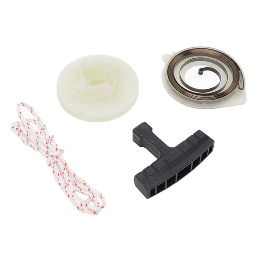 Starter Pulley Replacement Pull Start Pulley Spring Grip Rope Kit for Husqvarna 445e 450 455 460 V1294-YM0523-3111220129111
