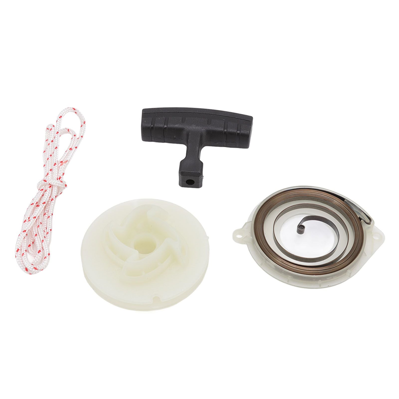 Starter Pulley Replacement Pull Start Pulley Spring Grip Rope Kit for Husqvarna 445e 450 455 460 V1294-YM0523-3111220129111